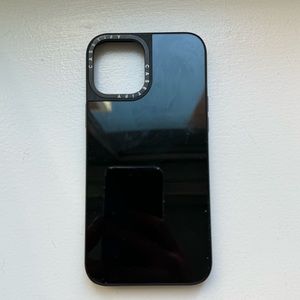 iPhone 12 Pro Max Casetify black mirror case